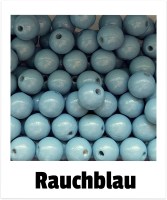 Holzperlen 12mm rauchblau7